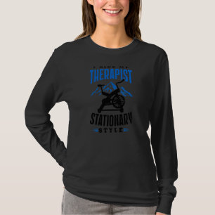 Camiseta Eu Curso O Meu Terapêutico A Girar
