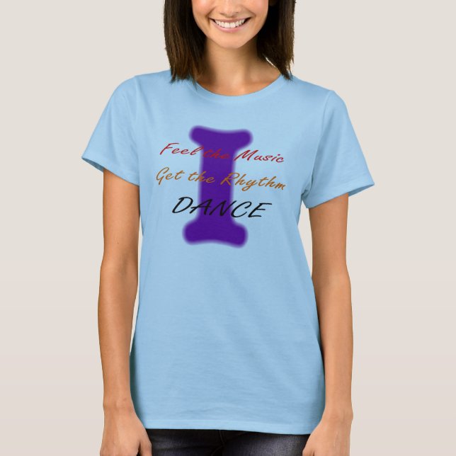 Camiseta Eu danço (o roxo) (Frente)