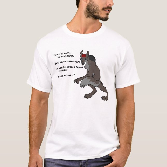Camiseta Eu datilografei para milhas (Frente)