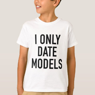 Camiseta Eu dato somente modelos