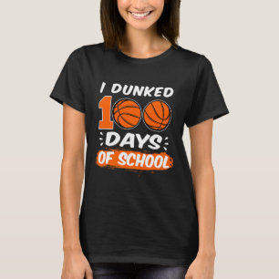 Camiseta Eu Dava 100 Dias De Bysketbyll Na Escola