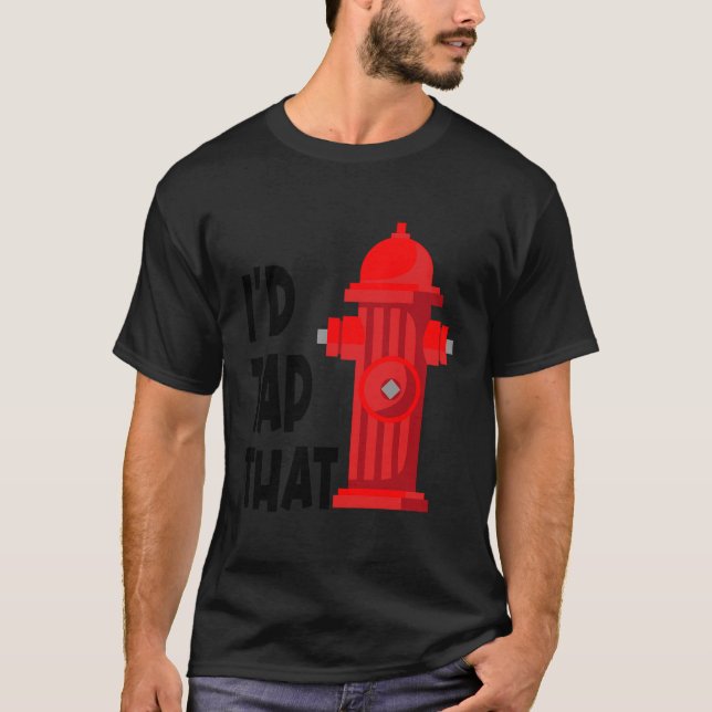 Camiseta Eu Dava Um Toque Naquele Engraçado Hidrante De Águ (Frente)
