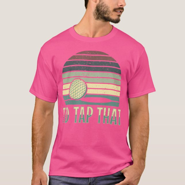 Camiseta Eu Dava Uma Tocada No Golfe Clubs. (Frente)