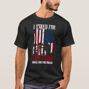 Camiseta Eu Defendo A Bandeira Do Joel Do Memorial Fallen