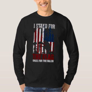 Camiseta Eu Defendo A Bandeira Do Joel Do Memorial Fallen