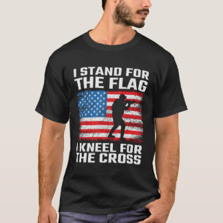 Camiseta Eu Defendo A Bandeira Que Eu Conheço Para A Cruz D
