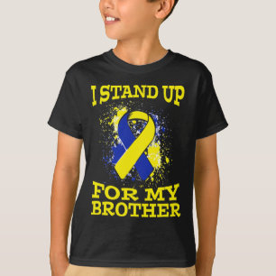 Camiseta Eu Defendo A Sensibilização Do Meu Irmão Contra A