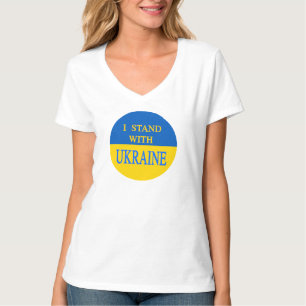 Camiseta Eu defendo a Ucrânia