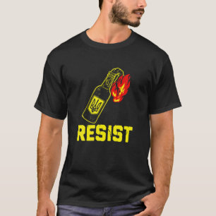 Camiseta Eu Defendo A Ucrânia, A Ucrânia Resiste
