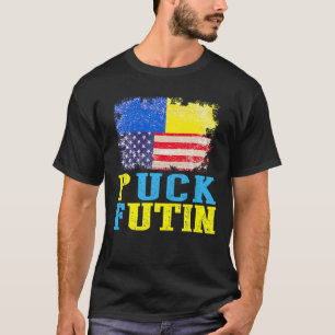 Camiseta Eu Defendo A Ucrânia Com O Apoio Ucraniano Contra