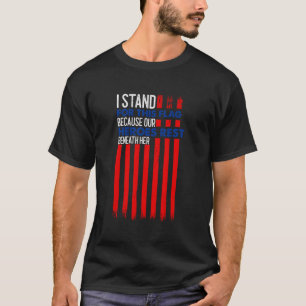 Camiseta Eu Defendo Essa Bandeira Porque Nossos Heroínas De