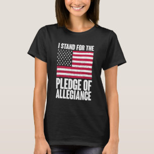 Camiseta Eu Defendo O Compromisso De Fidelidade À América O