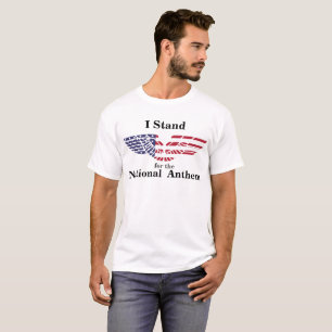 Camiseta Eu defendo o Hino Nacional
