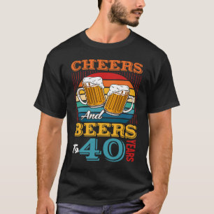 Camiseta Eu dei à luz há 40 anos, onde está o meu Bolo 40º