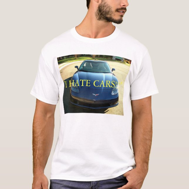 Camiseta Eu deio carros (Frente)
