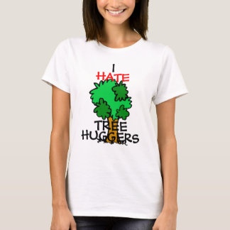 Camiseta Eu deio huggers da árvore
