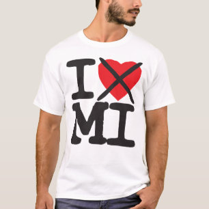 Camiseta Eu deio MI - Michigan