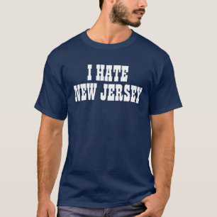 Camiseta Eu deio o t-shirt de New-jersey