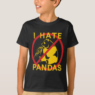 Camiseta Eu deio pandas