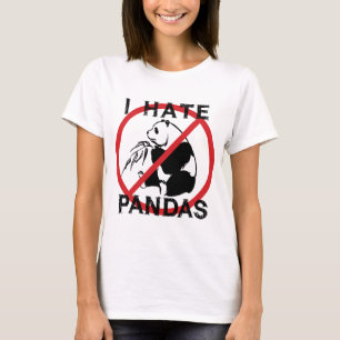 Camiseta Eu deio pandas