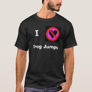 Camiseta Eu deio saltos do sapo