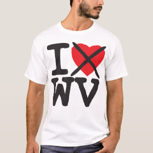 Camiseta Eu deio WV - West Virginia
