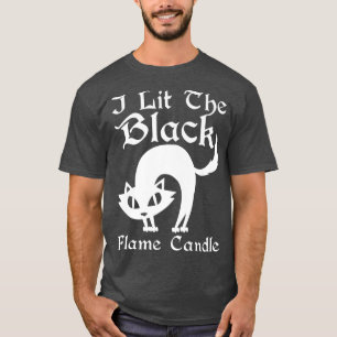Camiseta Eu Deixei A Vela Negra Do Dia Das Bruxas
