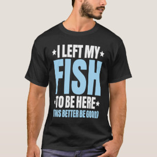 Camiseta Eu Deixei Minha Geladeira De Peixe Aquário