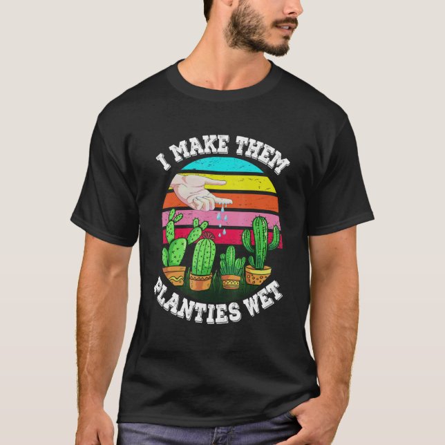 Camiseta Eu Deixo Essas Plantinhas Molhadas 2 (Frente)