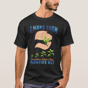 Camiseta Eu Deixo Essas Plantinhas Molhadas   Plantas de Ja