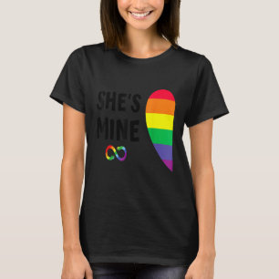 Camiseta Eu Dela Dela Minha Correspondência Para Orgulho Ca