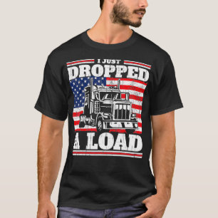 Camiseta Eu derrubei um Dia de os pais Patriótico.