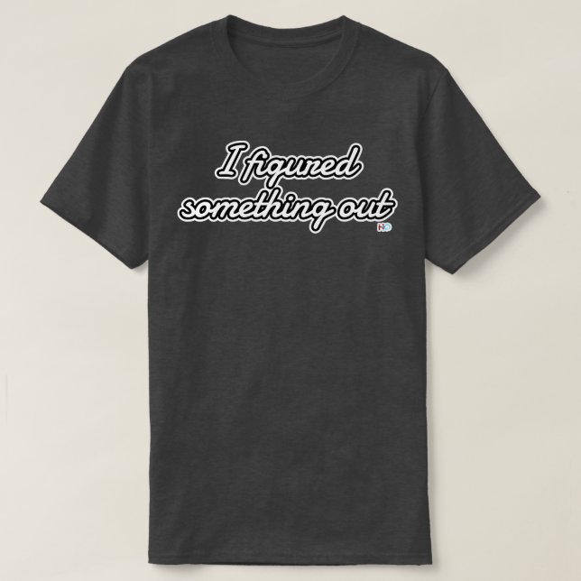 Camiseta Eu descobri algo Hipster Golf (Frente do Design)