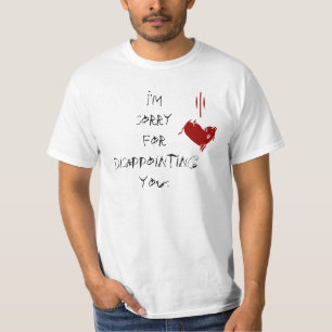 Camiseta Eu desculpo-me adiantado