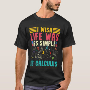 Camiseta Eu Desejo Que A Vida Fosse Tão Simples Quanto A Ma