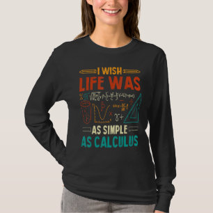 Camiseta Eu Desejo Que a Vida Fosse Tão Simples Quanto o Pr