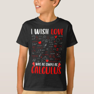 Camiseta Eu Desejo Que o Amor Fosse Tão Simples Quanto o Cá