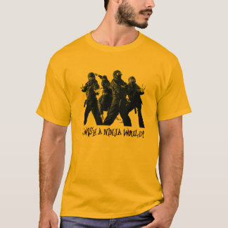 Camiseta Eu desejo que um ninja