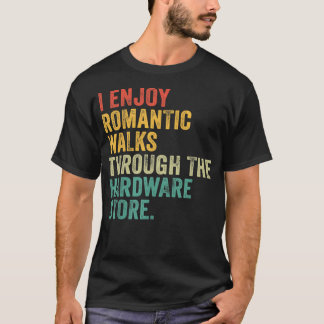 Camiseta Eu Desfruto De Caminhos Românticos Através Da Loja