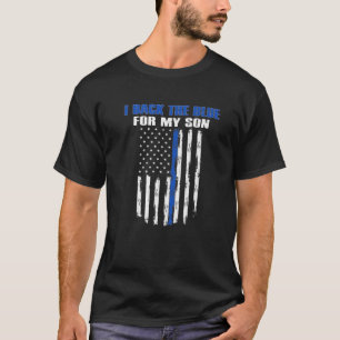 Camiseta Eu devolvo o azul para o meu filho, orgulhoso poli