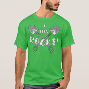 Camiseta Eu Dig Rocks Rock Hound Geology Nature Gift