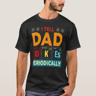 Camiseta Eu Digo Ao Pai Piadas Periodicamente Vintage Dia d