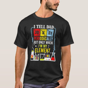 Camiseta Eu Digo Ao Pai Piadas Periodicamente Vintage Dia d