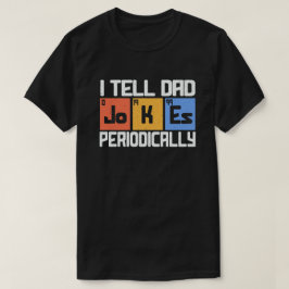 Camiseta Eu Digo Às Piadas Pais Periodicamente Engraçadas D