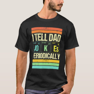 Camiseta Eu Digo Às Piadas Pais Que Vintam Periodicamente O