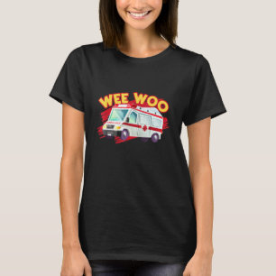 Camiseta Eu Dirigo O Paramédico Do Controlador De Ambulânci