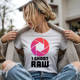 Camiseta Eu Disparo em Raw