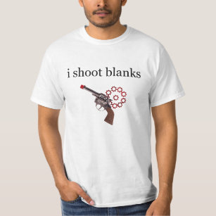 Camiseta Eu disparo no t-shirt dos vazios