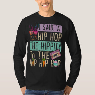 Camiseta Eu Disse "Hip Hip Hop Bunny Easte"