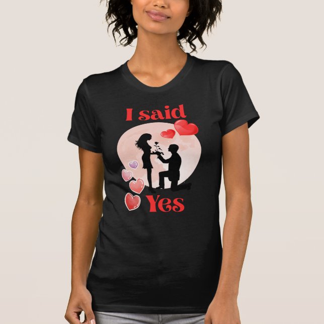 Camiseta Eu disse Sim (Frente)